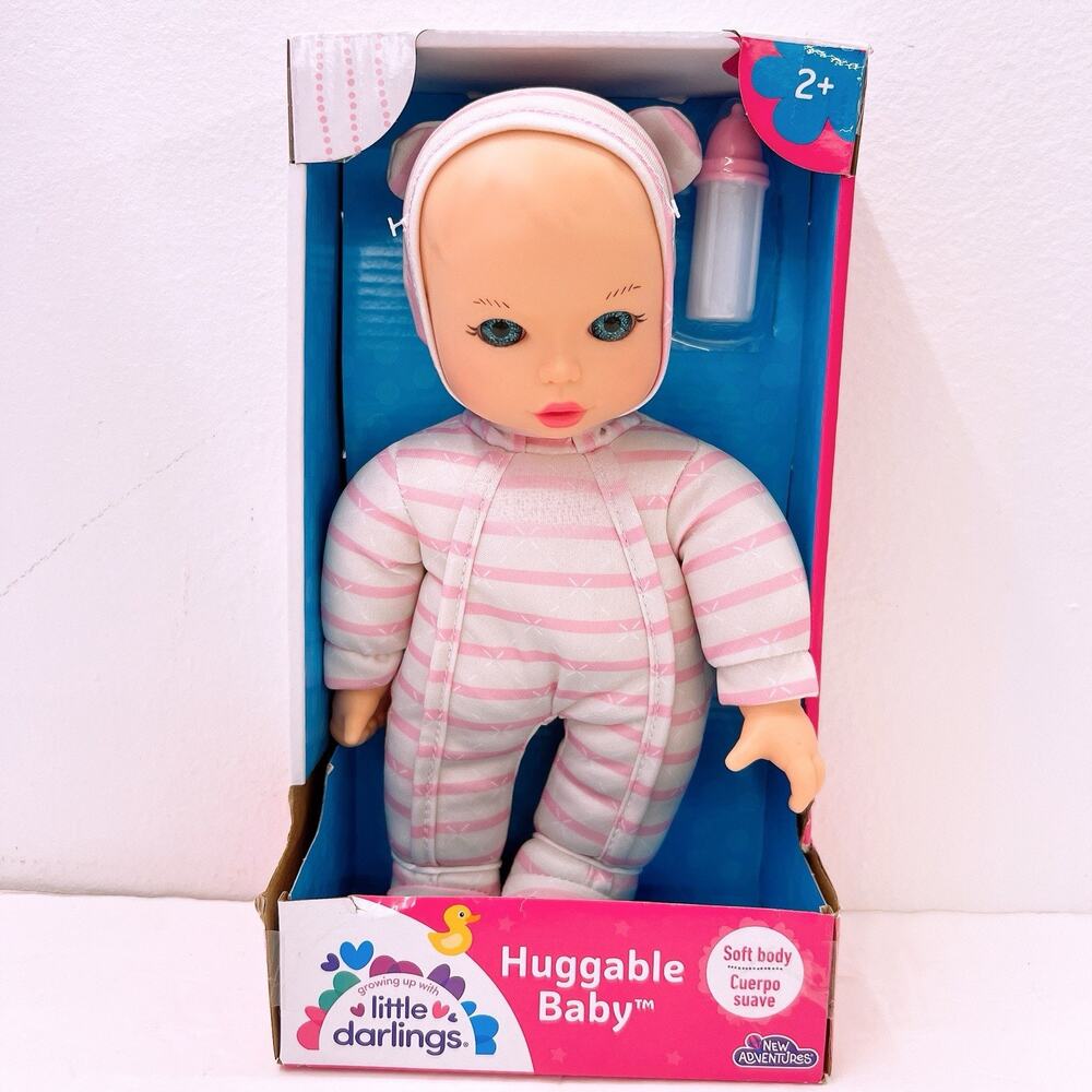 Little Darlings Huggable baby Doll Toy Pretend Baby‎ Toy Soft Nurture Me